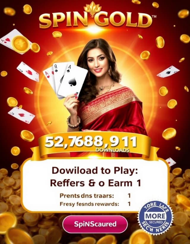 Spin Gold Banner